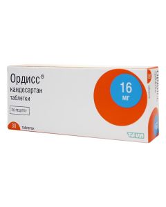 candesartan - Ordiss tablets 16 mg 30 pcs. florida Pharmacy Online - florida.buy-pharm.com