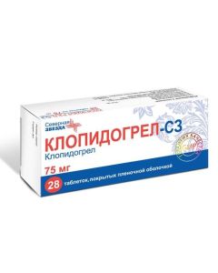clopidogrel - Clopidogrel-SZ tablets coated.pl.ob. 75 mg, 28 pcs. florida Pharmacy Online - florida.buy-pharm.com