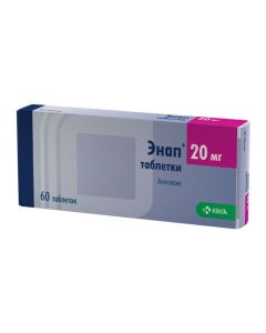 enalapril - Enap tablets 20 mg, 60 pcs. florida Pharmacy Online - florida.buy-pharm.com