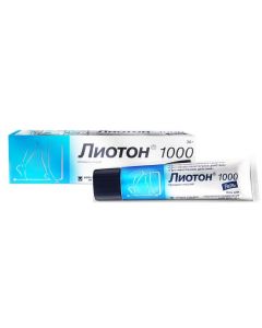 Heparin sodium - Lyoton 1000 gel 1000 PIECES / g, 30 g florida Pharmacy Online - florida.buy-pharm.com