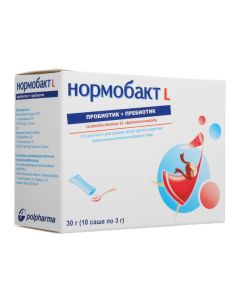 Lactobacilli acidophilus, Bifidobacteria BB12 - Normobakt L powder 3 g, 10 pcs. florida Pharmacy Online - florida.buy-pharm.com