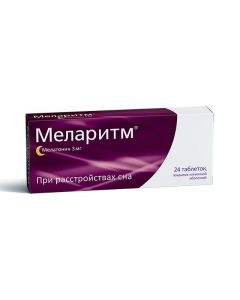 melatonin - Melarithm tablets are coated. 3 mg 24 pcs. florida Pharmacy Online - florida.buy-pharm.com