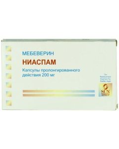 Mebeverin - Niaspam capsules retard 200 mg, 30 pcs. florida Pharmacy Online - florida.buy-pharm.com
