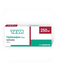 Terbinafine - Terbinafine-Teva tablets 250 mg 14 pcs. florida Pharmacy Online - florida.buy-pharm.com