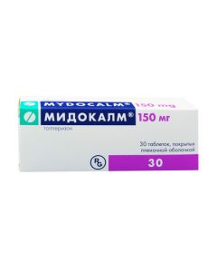 Tolperisone - Midokalm tablets 150 mg, 30 pcs. florida Pharmacy Online - florida.buy-pharm.com