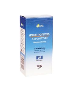 be Ypratropyya romid - Ipratropium-aeronat aerosol for inhalation 20 mcg / dose, 200 doses florida Pharmacy Online - florida.buy-pharm.com