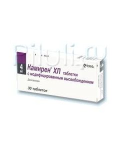 Doxazosin - Camiren XL tablets 4 mg, 30 pcs. florida Pharmacy Online - florida.buy-pharm.com