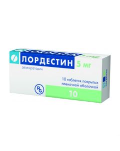 Desloratadine - Lordestine tablets is covered.pl.ob. 5 mg 10 pcs. florida Pharmacy Online - florida.buy-pharm.com