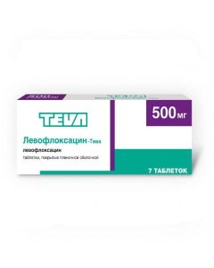 levofloxacin - Levofloxacin-Teva tablets coated.pl.ob. 500 mg 7 pcs. florida Pharmacy Online - florida.buy-pharm.com