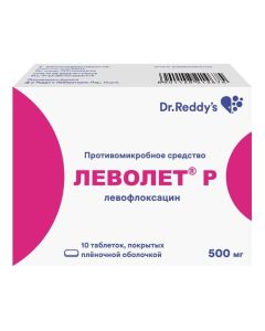 Levofloxacin - Levolet P tablets coated.pl.ob. 500 mg 10 pcs. florida Pharmacy Online - florida.buy-pharm.com