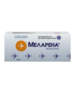 melatonin - Melarena tablets coated. 3 mg 30 pcs. florida Pharmacy Online - florida.buy-pharm.com