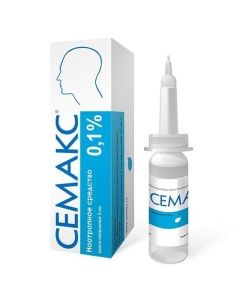 Metyonyl-hlutamyl-hystydyl-fenylalanyl-shed-hlytsyl-proline - Semax nasal drops 0.1%, 3 ml florida Pharmacy Online - florida.buy-pharm.com