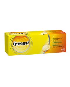 Multivitamins, Myneral - Supradin effervescent tablets, 10 pcs. florida Pharmacy Online - florida.buy-pharm.com