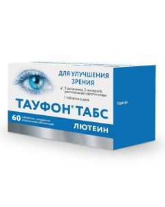 Polyvytamyn , Prochye Preparations - Taufon Tabs Lutein tablets coated. 60 pcs. florida Pharmacy Online - florida.buy-pharm.com