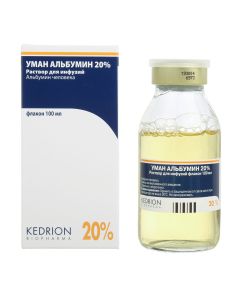human albumin - Uman albumin solution for infusion 20% vials 100 ml florida Pharmacy Online - florida.buy-pharm.com