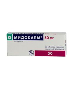 Tolperisone - Midokalm tablets 50 mg, 30 pcs. florida Pharmacy Online - florida.buy-pharm.com