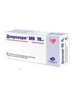 trimethazidine - Deprenorm MV tablets coated.pl.ob. prolong. 70 mg 30 pcs. florida Pharmacy Online - florida.buy-pharm.com