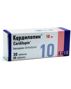 amlodipine - Cardilopin tablets 5 mg, 30 pcs. florida Pharmacy Online - florida.buy-pharm.com