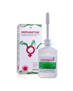 Benzyldymetyl 3 - (myristoylamino) propylammonium chloride monohydrate - Miramistin rr for mestn. application 0.01% bottle with applicator 50 ml florida Pharmacy Online - florida.buy-pharm.com