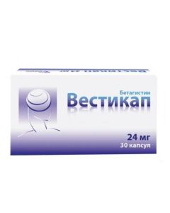 Betagistin - Vestikap capsules 24 mg 30 pcs. florida Pharmacy Online - florida.buy-pharm.com