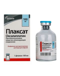 oxaliplatin - Poster lyophilisate for preparations. solution for infusion 100 mg vial 1 pc. florida Pharmacy Online - florida.buy-pharm.com