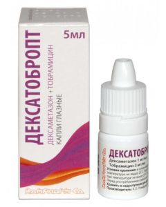 Dexameth ozone, tobramycin - DexTobropt eye drops 5 ml florida Pharmacy Online - florida.buy-pharm.com