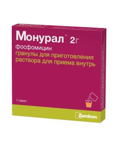 fosfomycin - Monural granules for solution for oral administration 2 g sachets 1 pc. florida Pharmacy Online - florida.buy-pharm.com