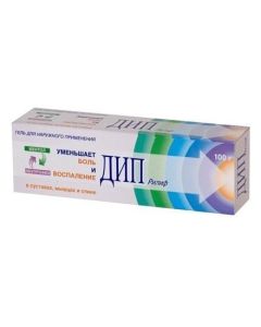 Ibuprofen, Levomentol - Deep Reel gel, 100 g florida Pharmacy Online - florida.buy-pharm.com