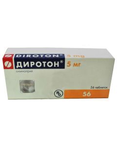 lisinopril - Diroton tablets 5 mg, 56 pcs. florida Pharmacy Online - florida.buy-pharm.com