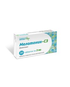 Melatonin - Melatonin-SZ tablets coatedlife captivity. about. 3 mg 30 pcs. florida Pharmacy Online - florida.buy-pharm.com