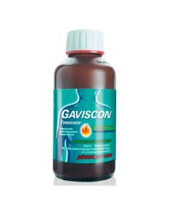 Sodium alginate, Sodium hydrogen carbonate, Calcium carbonate - Gaviscon suspension mint, 300 ml florida Pharmacy Online - florida.buy-pharm.com