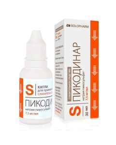 sodium picosulfate - Picodinar solution for oral administration 7.5 mg / ml 30 ml florida Pharmacy Online - florida.buy-pharm.com
