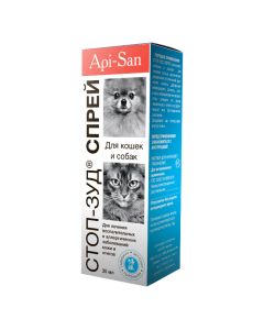 triamcinolone, chloramphenicol, metronidazole, lidocaine hydrochloride, ekstrakt kalendul - Stop-it spray for external use for cats and dogs Api-San (BET) 30 ml florida Pharmacy Online - florida.buy-pharm.com