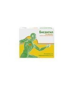 , Hydrohlorotyazyd - Bisangil tablets 5 mg + 6.25 mg 30 pcs. florida Pharmacy Online - florida.buy-pharm.com