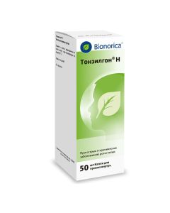 Althea Corr., Camomile flowers, Horsetail tr., Greek. walnut leaf, Yarrow tr., Oak Cor., Dandelion tr. - Tonsilgon H drops for oral administration 50 ml florida Pharmacy Online - florida.buy-pharm.com