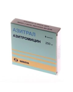 Azithromycin - Azitral capsules 250 mg, 6 pcs. florida Pharmacy Online - florida.buy-pharm.com