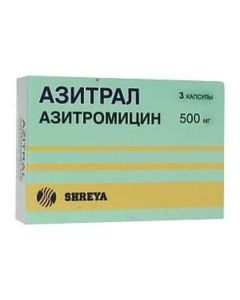 Azithromycin - Azitral capsules 500 mg, 3 pcs. florida Pharmacy Online - florida.buy-pharm.com