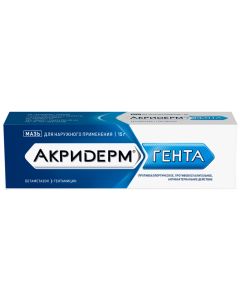 Betamethasone, Gentamicin - Akriderm Genta ointment, 15 g florida Pharmacy Online - florida.buy-pharm.com