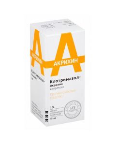 Clotrimazolum - Clotrimazole-Akrikhin rr for external use 1% bottle 15 ml florida Pharmacy Online - florida.buy-pharm.com