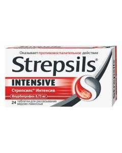 flurbiprofen - Strepsils Intensive tablets honey-lemon, 24 pcs. florida Pharmacy Online - florida.buy-pharm.com