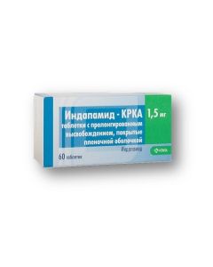 indapamide - Indapamide-Krka tablets with prolong. released. covered by square about. 1,5mg 60 pcs florida Pharmacy Online - florida.buy-pharm.com