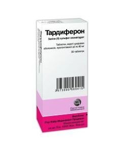 iron sulfate - Tardiferon tablets, 30 pcs. florida Pharmacy Online - florida.buy-pharm.com