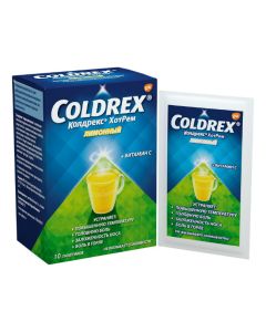 Paracetamol, phenylephrine, ascorbic acid - Coldrex HotRem lemon-flavored sachets, 5 g, 10 pcs. florida Pharmacy Online - florida.buy-pharm.com