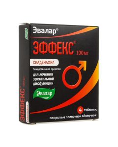sildenafil - Effex Sildenafil tablets coated. 100 mg 4 pcs. florida Pharmacy Online - florida.buy-pharm.com