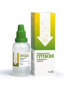 Sodium pikosulfat - Guttasil oral drops 7.5 mg / ml vial. 30 ml florida Pharmacy Online - florida.buy-pharm.com