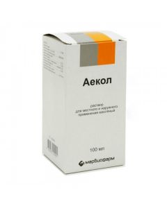 Betakaroten, Vitamin E, Menadyon , Retinol - Aekol solution for mestn. and external use vials of 100 ml florida Pharmacy Online - florida.buy-pharm.com