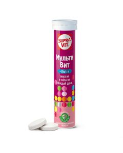 Polyvytamyn - Supra Vit MultiVit effervescent tablets 20 pcs. florida Pharmacy Online - florida.buy-pharm.com