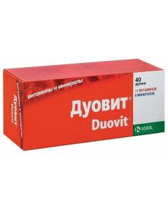 Polyvytamyn , Myneral - Duovit tablets, 40 pcs. florida Pharmacy Online - florida.buy-pharm.com