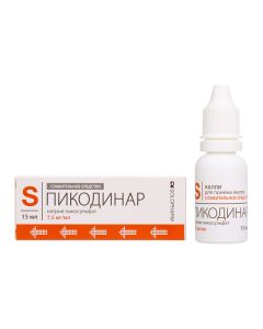 sodium picosulfate - Picodinar solution for oral administration 7.5 mg / ml 15 ml florida Pharmacy Online - florida.buy-pharm.com