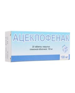 Aceclofenac - Aceclofenac tablets coated.pl.ob. 100 mg 20 pcs. florida Pharmacy Online - florida.buy-pharm.com